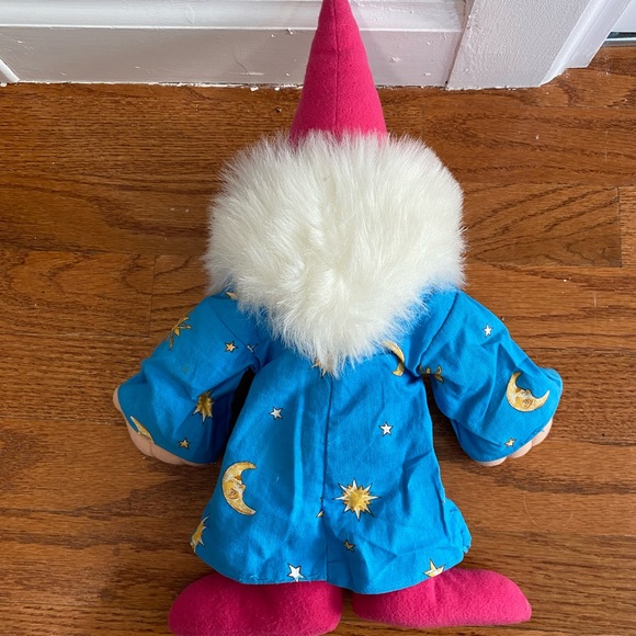 Rare Liberty Wizard Vintage Toy Plush Late 80's Stuffed Toy 1 Collectible 15” - Picture 2 of 5